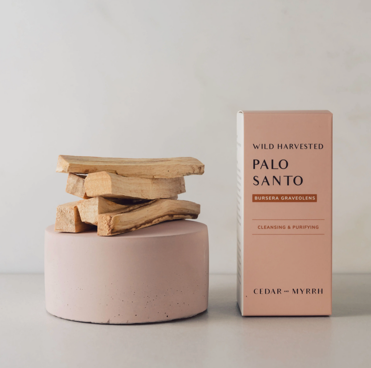 Bougie parfumée Purification Organic Palo Santo et Cèdre