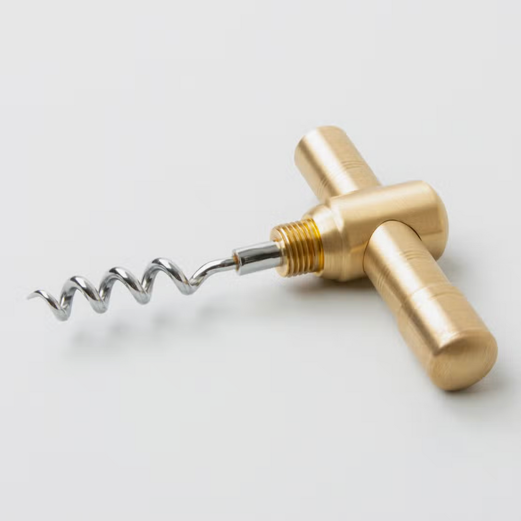 Truro Gold Bottle Opener & Cork Screw Set
