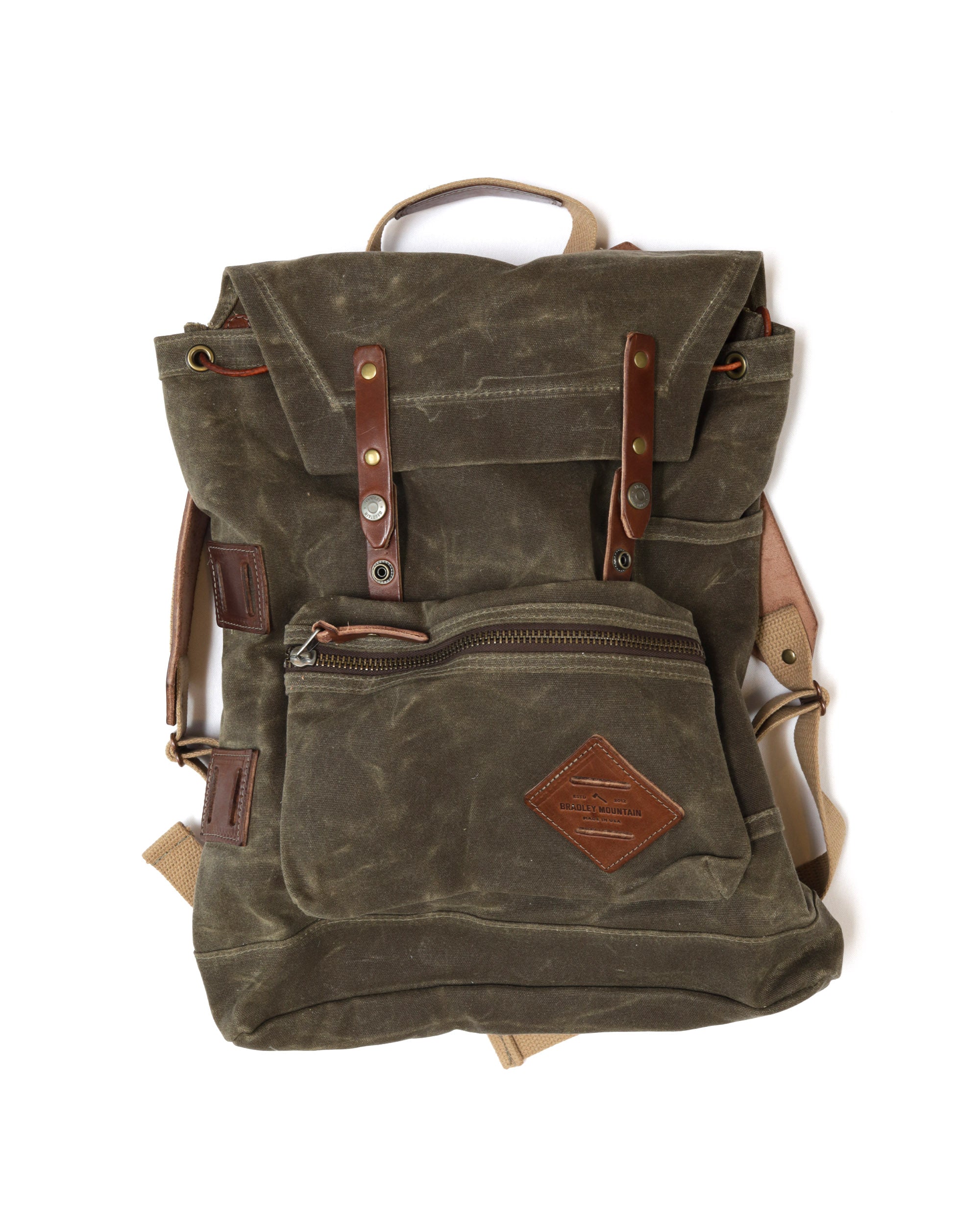 canvas leather backpack made in usa Canvas Pack