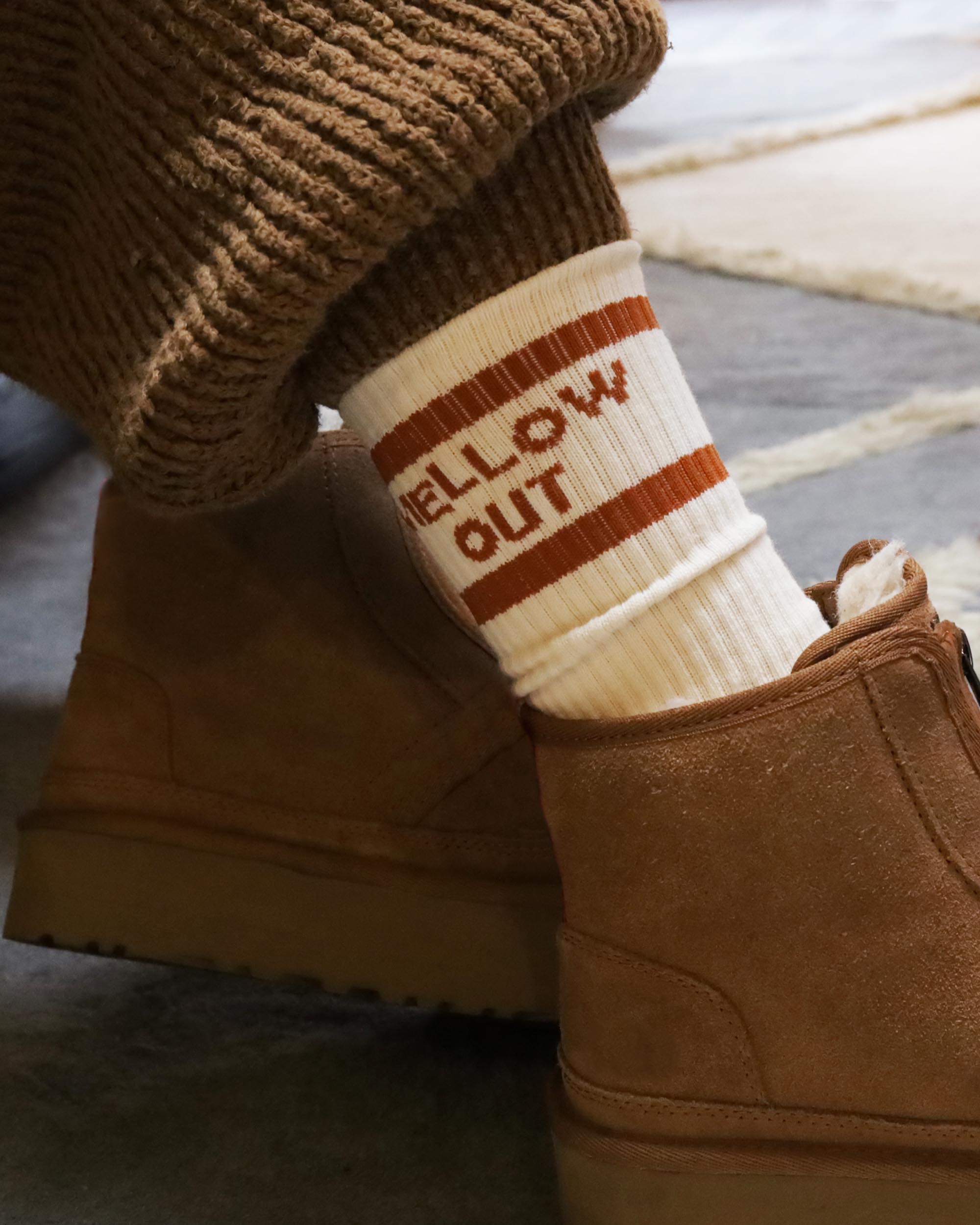 Mellow Out Crew Socks